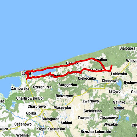 Osieki Lęborskie - Kościół pw. Najświętszej Maryi Panny Gwiazdy Morza - Szlacheckie Gniazdo - Łeba