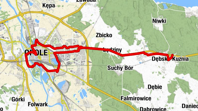 Dębska Kuźnia - Kościół pw. Matki Bożej Wspomożenia Wiernych - Kościół pw. Świętego Sebastiana - Kościół pw. Świętej Trójcy