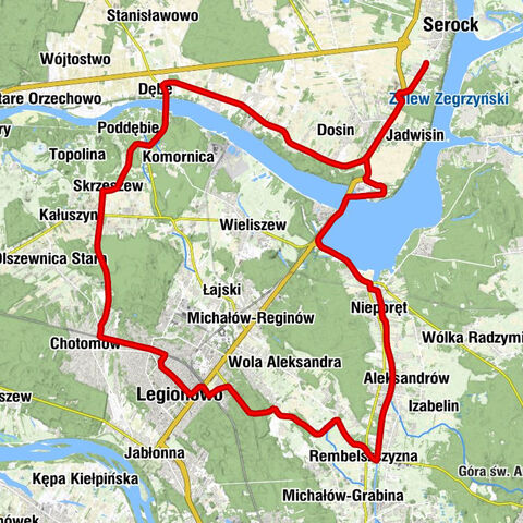 Stasi Las - Borowa Góra - Helios - Legionowo