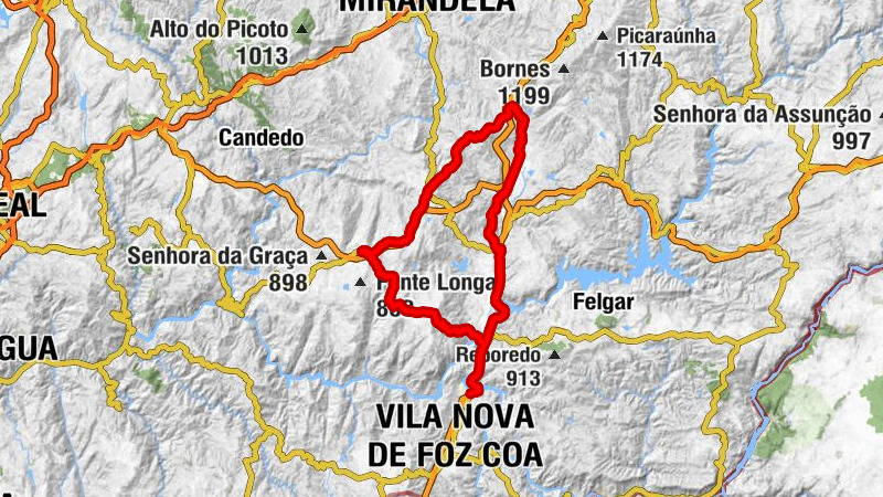 Pocinho - Gaveto - Miradouro - Capela Nossa Senhora da Guia