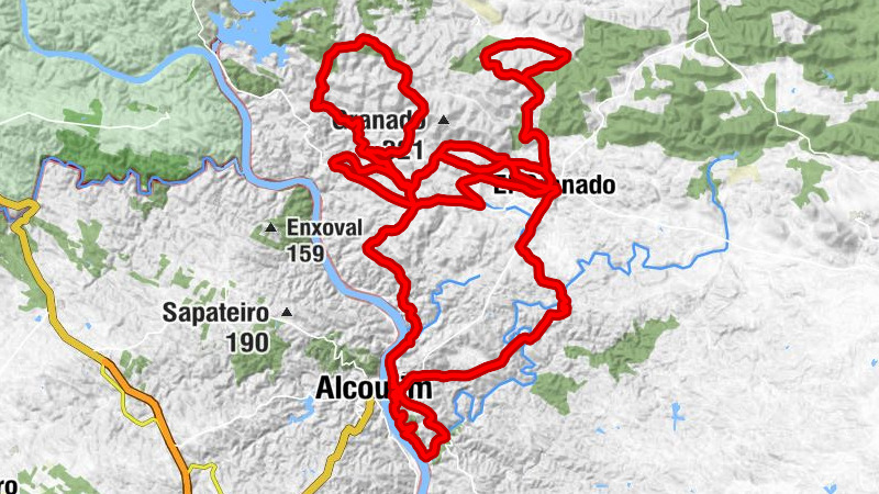 El Granado - Alcoutim - Sanlúcar de Guadiana - Puerto de la Ardihuela