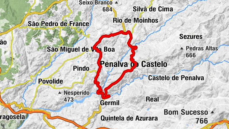 Casal Diz - Roriz - Santa Eulália - Penalva do Castelo