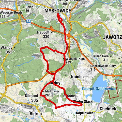 Mysłowice - Kościół św. Klemensa w Lędzinach - Klimont - Kościół pw. Świętych Apostołów Piotra i Pawła