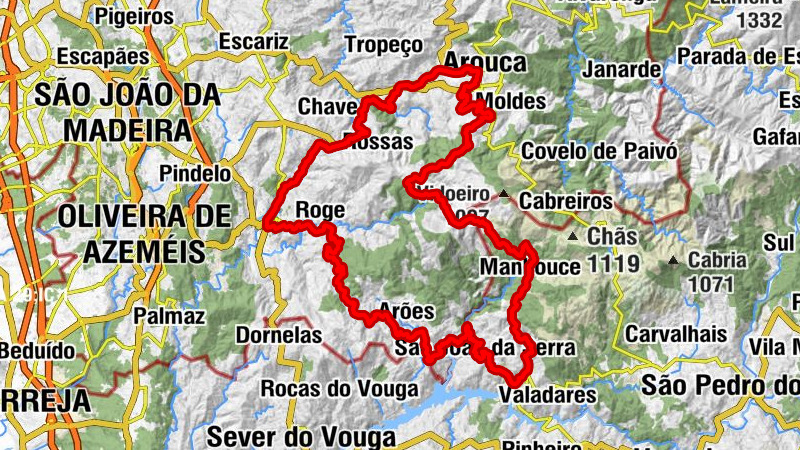 Arouca - Capela de Santo Aleixo - Igreja Matriz de Manhouce - S. Pedro - Igreja Matriz de São João Baptista