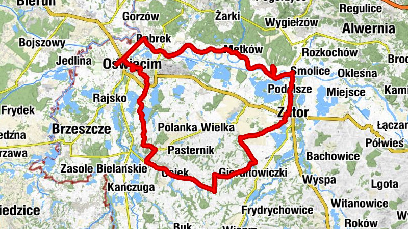 Oświęcim - Kościół pw. Świętego Wawrzyńca w Grojcu - Kościół pw. Wniebowzięcia Najświętszej Marii Panny w Oświęcimiu - Kaplica