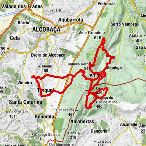 Casal da Madeira - Turquel - Lua - Cabeço Gordo