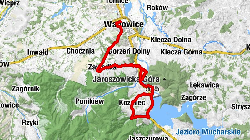 Osiedle Wadowity - Kościół pw. Świętego Józefa - Kaplica pw. Świętego Karola Boremeusza - Kaplica pw. Matki Bożej Różańcowej