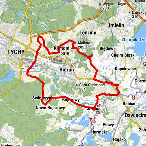 Lędziny - Kościół św. Klemensa w Lędzinach - Klimont - Górki