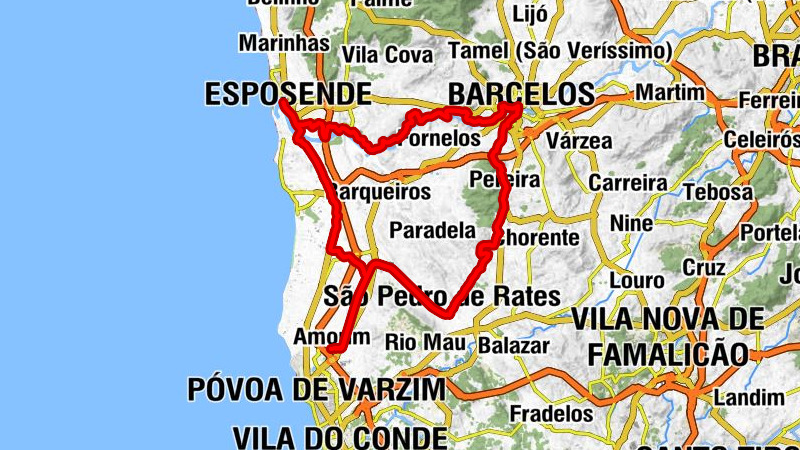 Aver-o-Mar, Amorim e Terroso - Capela do Bom Jesus - Capela de São Bento - Póvoa de Varzim