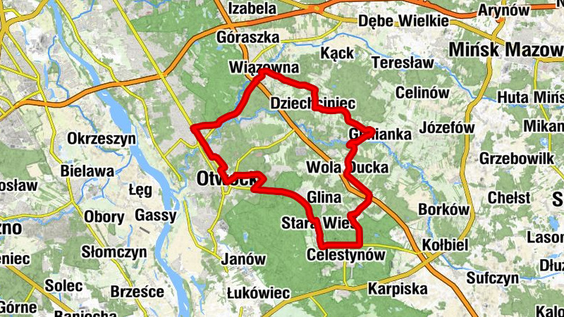 Józefów - Wiązowna - Otwock