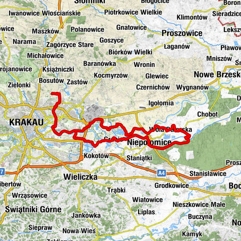 Kraków Batowice - Kościół pw. Niepokalanego Serca Najświętszej Maryi Panny - Kościół pw. Dziesięciu Tysięcy Męczenników - Kościół pw. Świętego Wincentego i Narodzenia Najświętszej Maryi Panny
