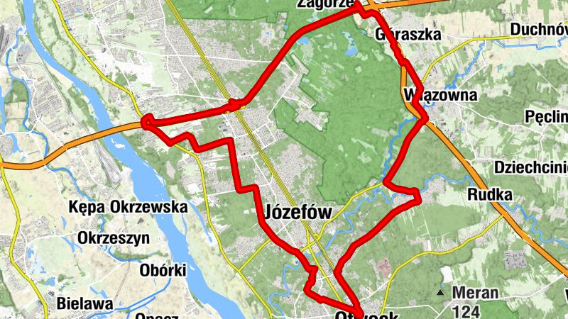 Otwock - Józefów - Góraszka