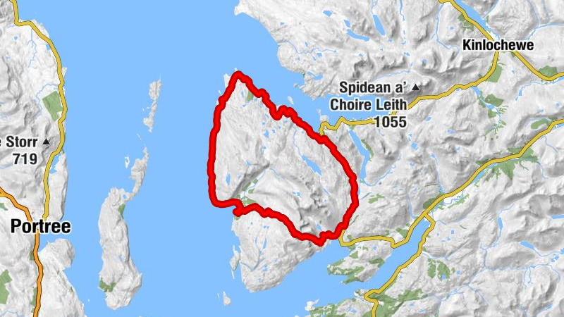 Applecross - Cuaig - Fearnmore - Bealach na Bà