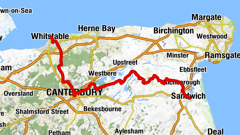 Whitstable - St Mary's Church - Elmstone Church - Sandwich