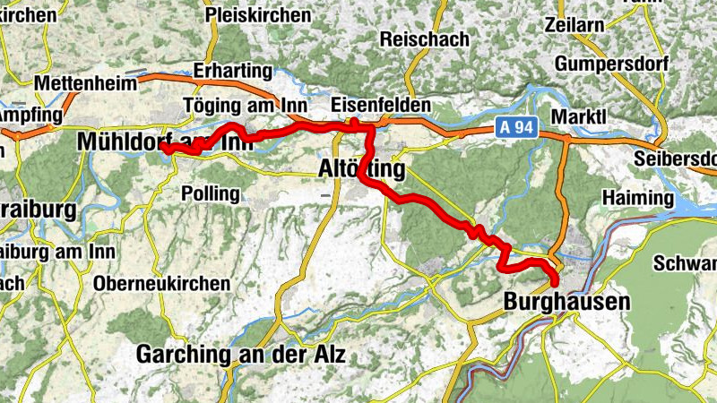 Altstadt - Stiftskirche - St. Martin - Burghausen