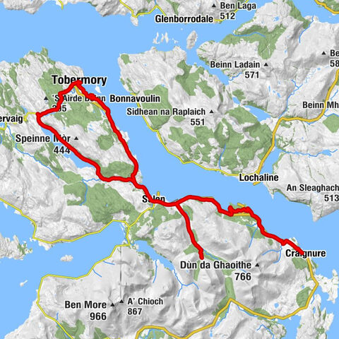 Craignure Ferry Terminal - Craignure - Tomsleibhe - Tobermory