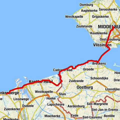 Middelburg - Vlissingen - Clubhuis De Klip - Blankenberge