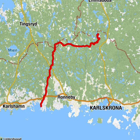 Karlskrona kommun - Spetsamåla - Alvarsmåla - Havskrogen