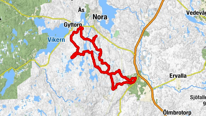 Nora kommun - Rökarr Stugan - Hålahult - Gamla Pershyttan