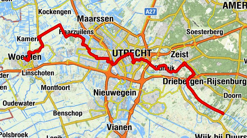 Woerden - Bethlehemkerk - Fontein - Langbroek