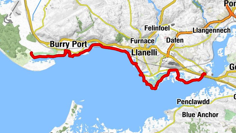 Bynea - Llanelli - Burry Port - Pembrey and Burry Port Town