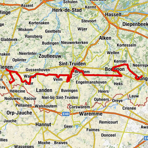 Tongeren - Sint-Gertrudiskerk - Kapel van de Bruine-Lieve-Vrouw - Wulmersum