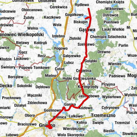 Ślaban - Kościół pw. Świętego Mikołaja - Gnieźninek - Wzgórze Lecha