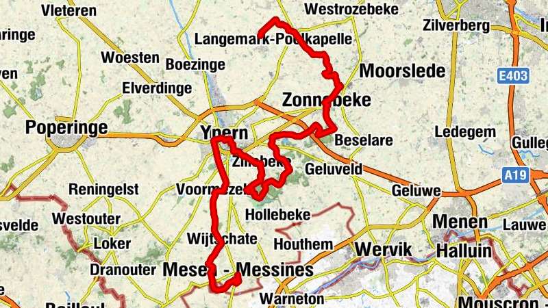 Poelkapelle - Onze-Lieve-Vrouwekerk - Sint-Jacobskerk - Mesen - Messines