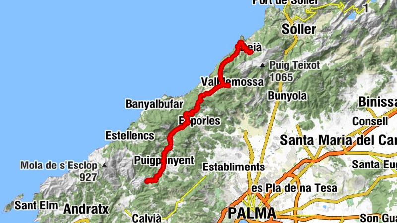 Ca n'Andreu - La Puríssima - Can Costa - Deià