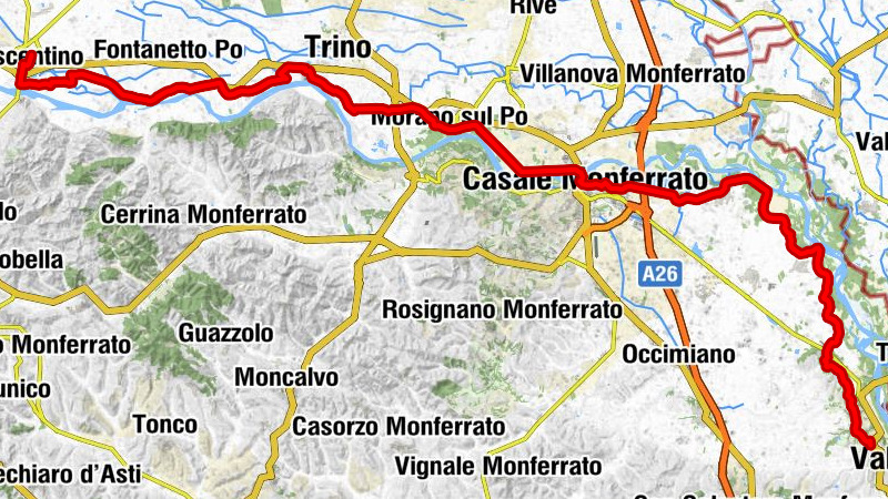 Crescentino - Il Vichingo - Chiesa di Santa Maria - Valenza