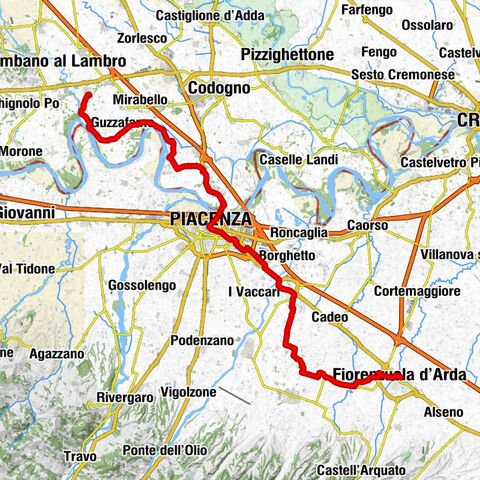 Orio Litta - Osteria della Corona - Parrocchia San Lazzaro e San Vincenzo De Paoli - Fiorenzuola d'Arda
