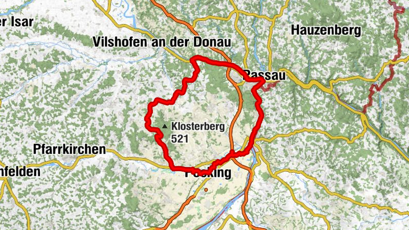 Passau - Wallfahrtskirche St. Maria - Hl. Familie - Maria Himmelfahrt