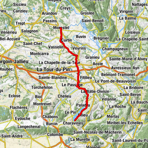 Hameau du Petit Bilieu - Église Saint-André - Église Saint-Barthélemy - Église Saint-Symphorien