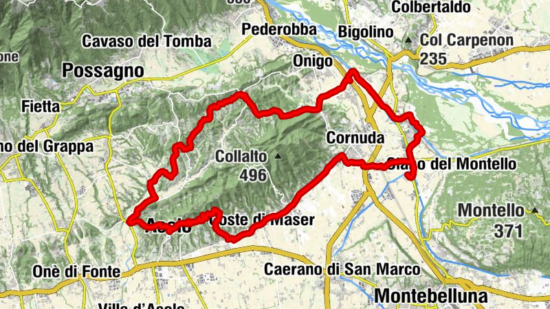 Crocetta del Montello - Villa Castagna - Chiesa Parrochiale - Chiesa di San Gottardo o dell'Angelo