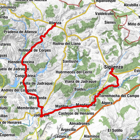Atienza - Ermita del Humilladero - El Cerrillo - Sigüenza