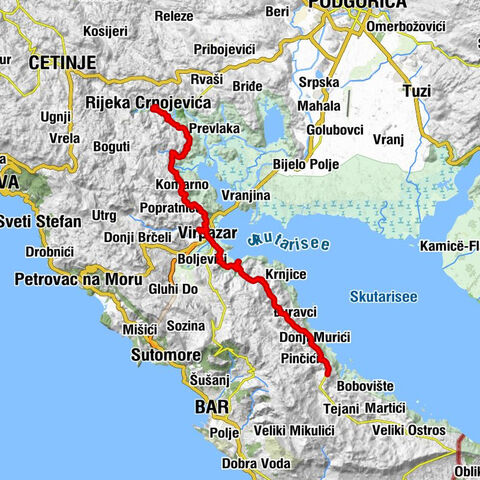Poslednja Luka - Rijeka Crnojevića - Besac - Livari