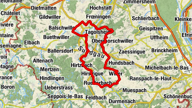 Altkirch - Église Saint-Martin - Chapelle Notre-Dame-des-Neiges - Église Notre-Dame-de-l'Assomption