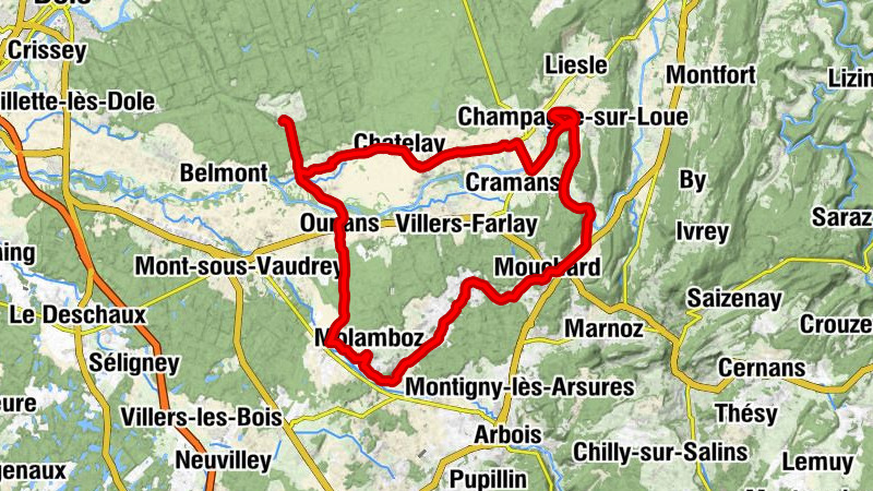 La Vieille-Loye - Église de la Nativité-de-la-Sainte-Vierge - Église Saint-Laurent - Église Saint-Maurice