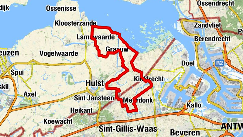 Kieldrecht - Sint-Corneliuskerk - Sint-Michielskerk - Tragel