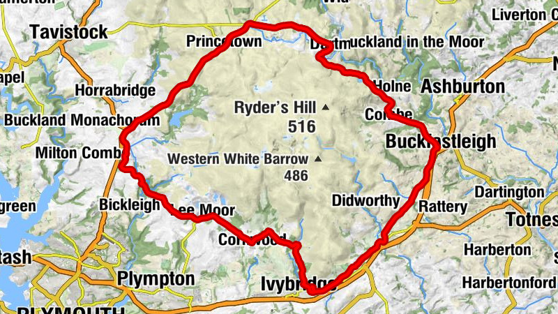 Ivybridge - St Edward's Church - St Raphael's - Combestone Tor