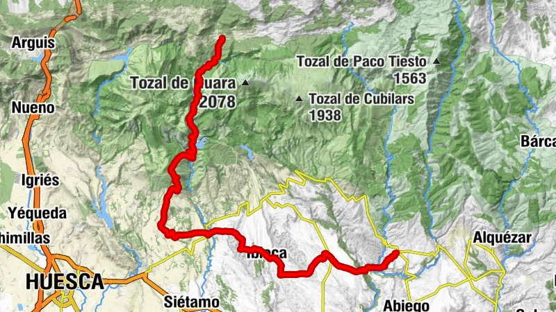 Restaurante Ortas Albas - Refugio de Vadiello - Iglesia de San Clemente - Bierge