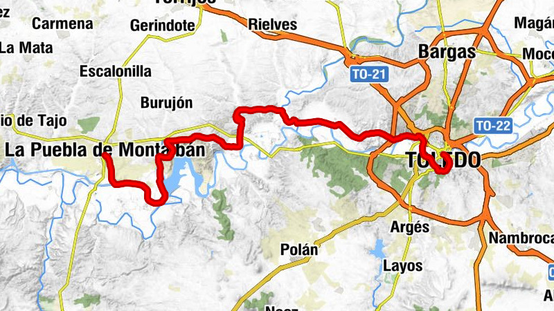 Toledo - Albarreal de Tajo - La Puebla de Montalbán - Pizzería Mayor