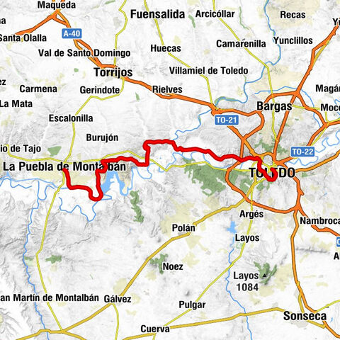 Toledo - Albarreal de Tajo - La Puebla de Montalbán - Pizzería Mayor