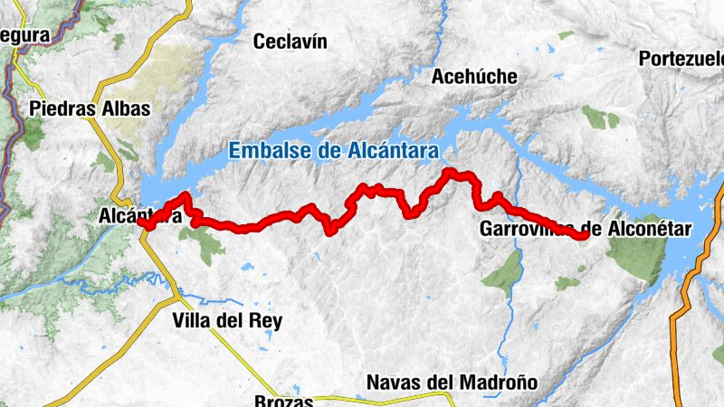 Garrovillas de Alconétar - Ermita del Cristo del Humilladero - Mata de Alcántara - Alcántara
