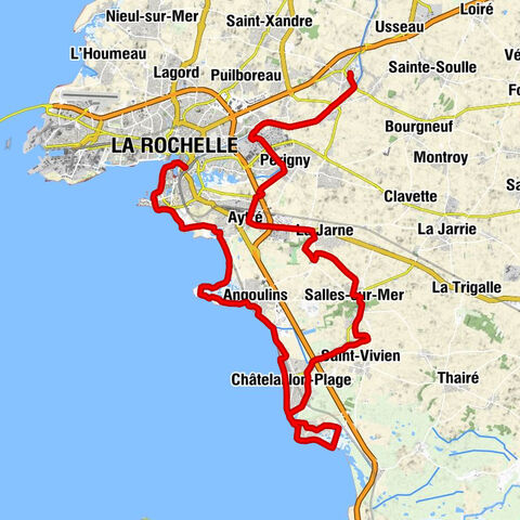 Gare - La Rochelle - Église Saint-Étienne - Dompierre-sur-Mer