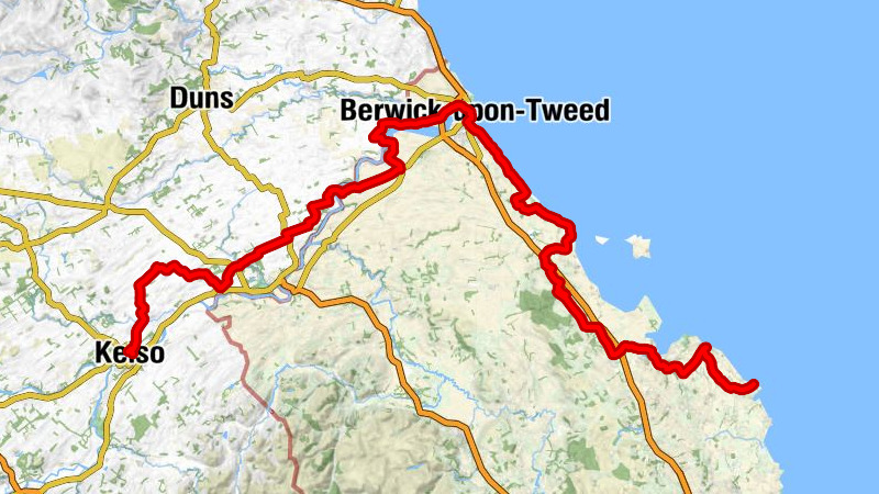 Seahouses - The Potted Lobster - Berwick United Reformed Church Spittal - Kelso