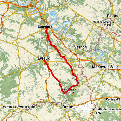 Évreux - Église Notre-Dame - Église Saint-André - Louviers