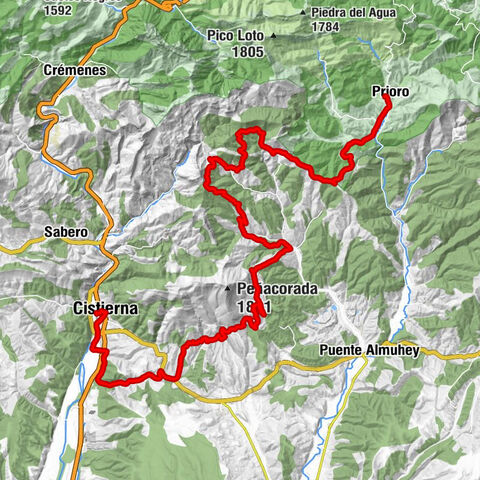 Prioro - Iglesia de San Antonio Abad - Iglesia del Sagrado Corazón - Cistierna