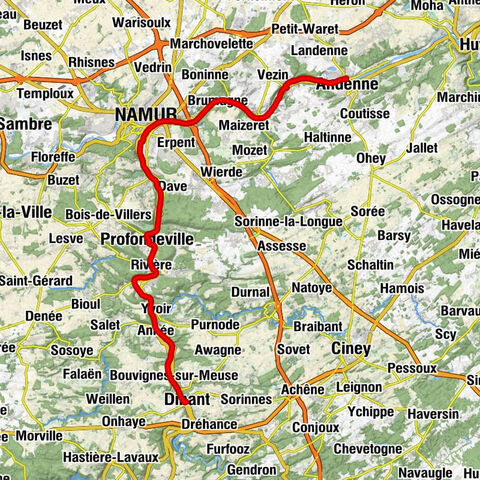 Andenne - Église Saint-Pierre-aux-Liens - Église Saint-Remi - Collégiale Notre-Dame