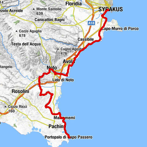 Popeye - Monte Bonfalà - Chiesa di Santa Chiara - Siracusa